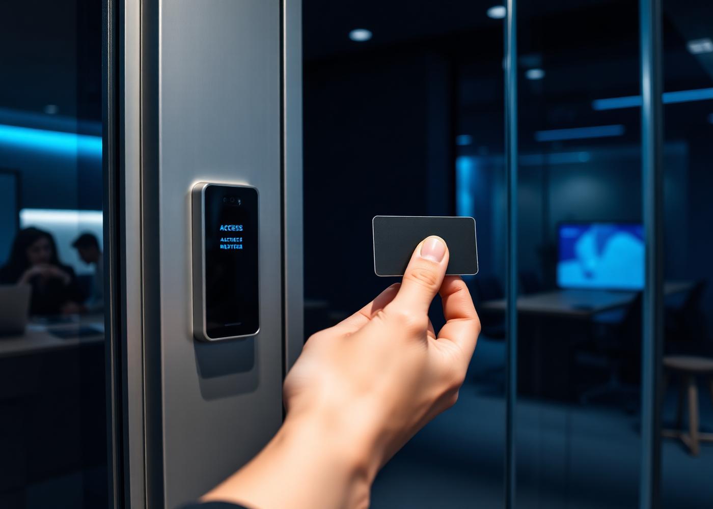 Biometric ELV door access system