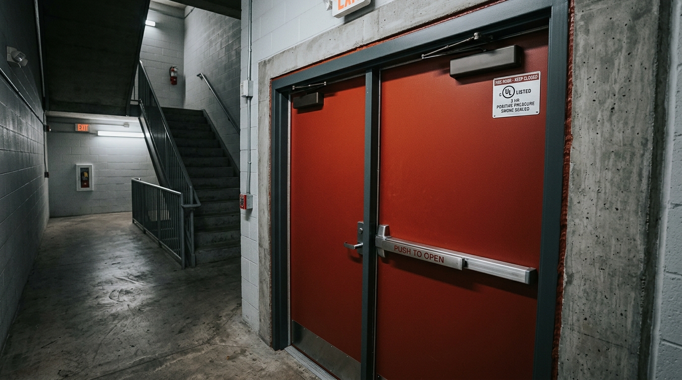 Fire Rated Doors and Smoke Containment Barriers
